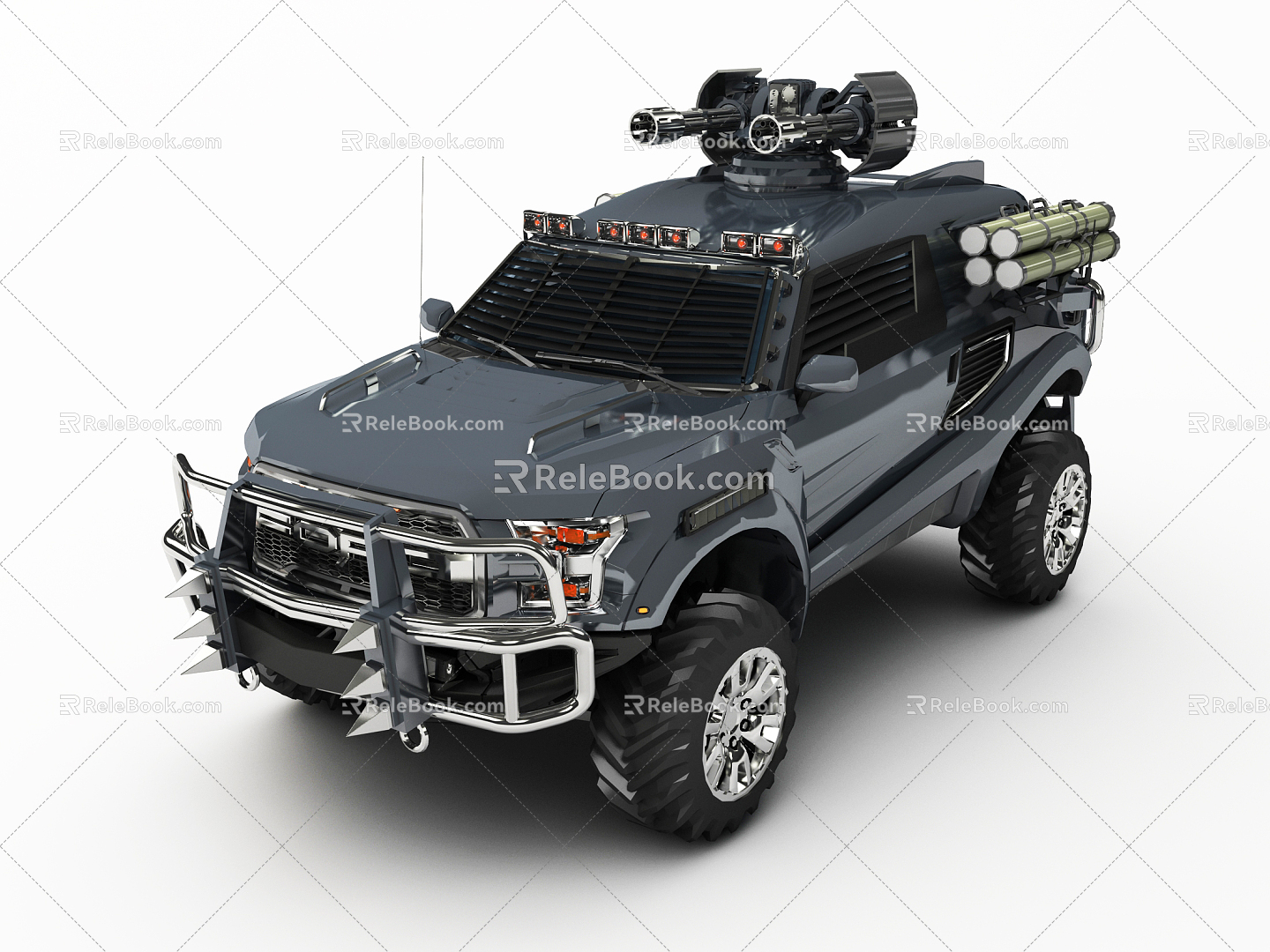 Modern Chariot Raptor Chariot 3d model