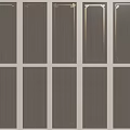 Modern Wooden Wall Panels With Decorative Golden Frames For Living Room