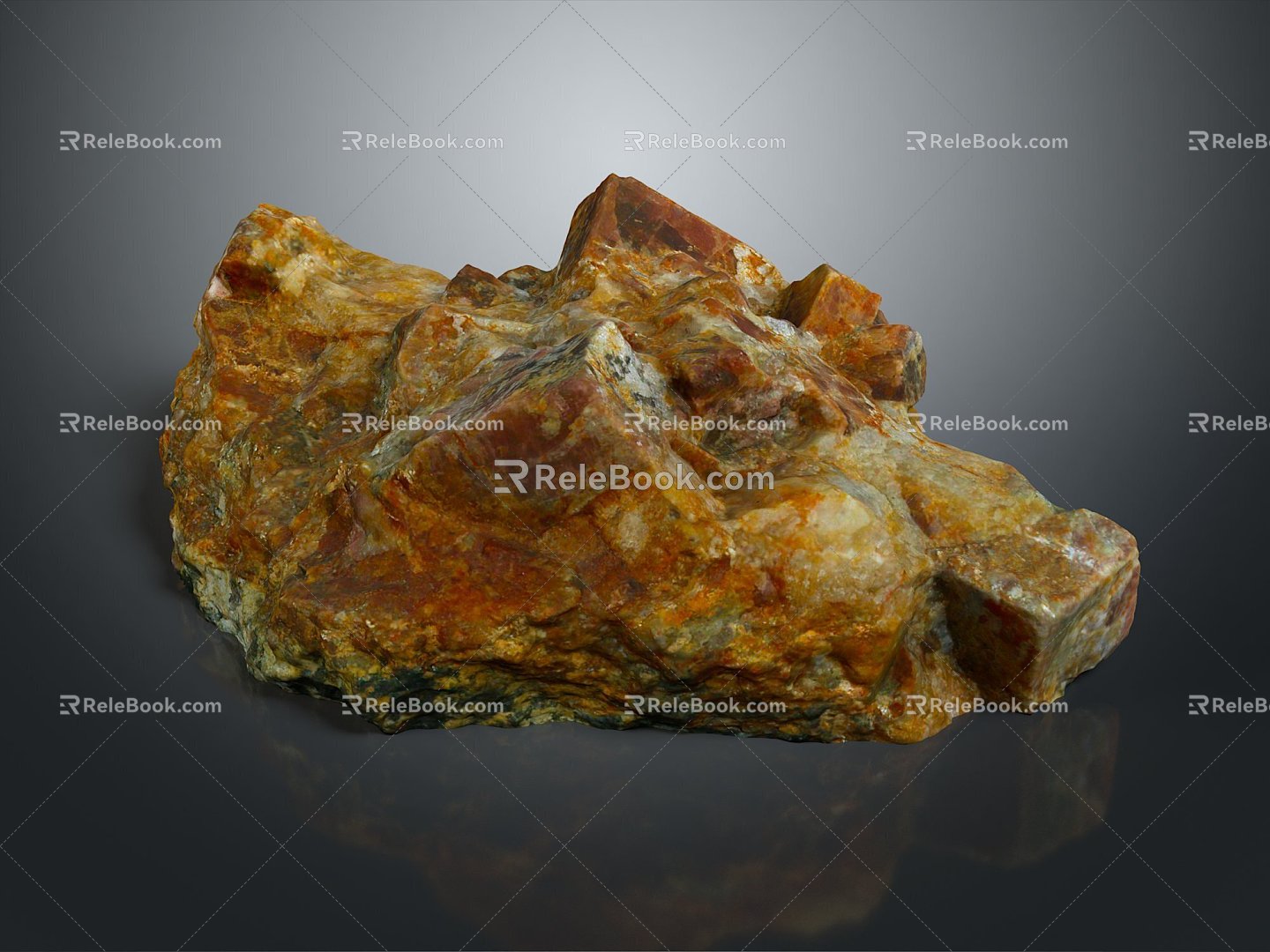 Rock Rock Block Rock Block Rock Specimen Boulder Big Stone Block Rock Stratum Rock Stratum Rock Stratum Rock 3d model