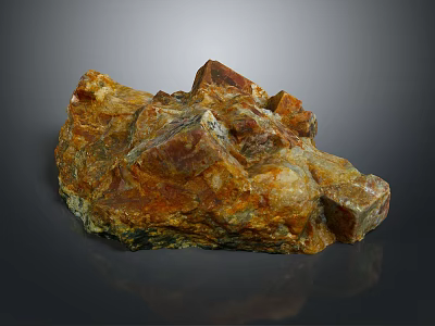 Natural Stone And Wood Materials With Raw Texture For Decorative Craft Projects 3d model