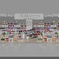 Fashion Hand Gift Specialty Store With Various Gift Items And Decorative Shelves