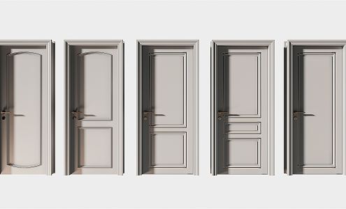 Jane O swing door 3d model