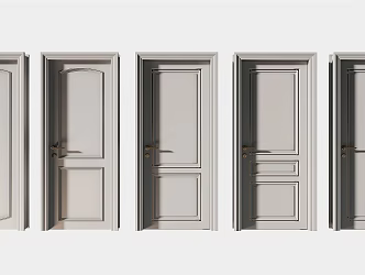 Jane O swing door 3d model