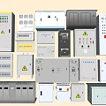Distribution box meter box electric box electric control box 3d model