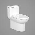 Modern toilet 3d model