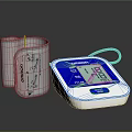 Omron Digital Blood Pressure Monitor Medical Device With Cuff And LCD
