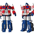 Lego Transformers toy building blocks Optimus Prime 3d model