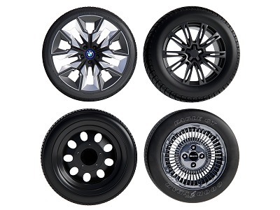 car tire 3d model