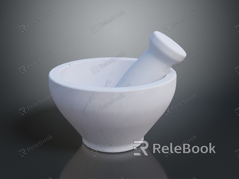 Pounding garlic garlic mortar wood garlic mortar container pestle and mortar pestle stone mortar hammer model