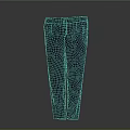 Classic Gray Plaid High Waist Straight Leg Tailored Trousers For Formal Attire