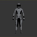 Motorcycle Rider Racer Sports Star Athlete Sports Athlete Figure Game Figure 3d model