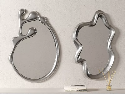 Decorative mirror 3d model