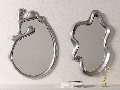 Decorative mirror 3d model