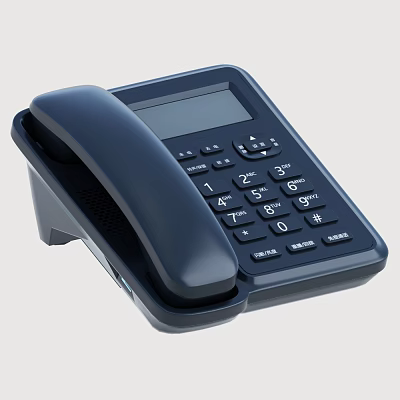 Modern telephone landline telephone 3d model Modern telephone landline telephone 3d model