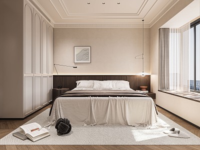 Middle Style Bedroom model