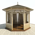 Pavilion gazebo 3d model