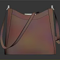 Fashion Gradient Color Leather Handbag With Adjustable Shoulder Strap And Structured Design 3d model