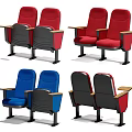Modern Public Chairs With Armrests Multiple Color Options For Theater Venues
