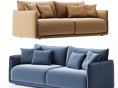 modern double sofa fabric double sofa model