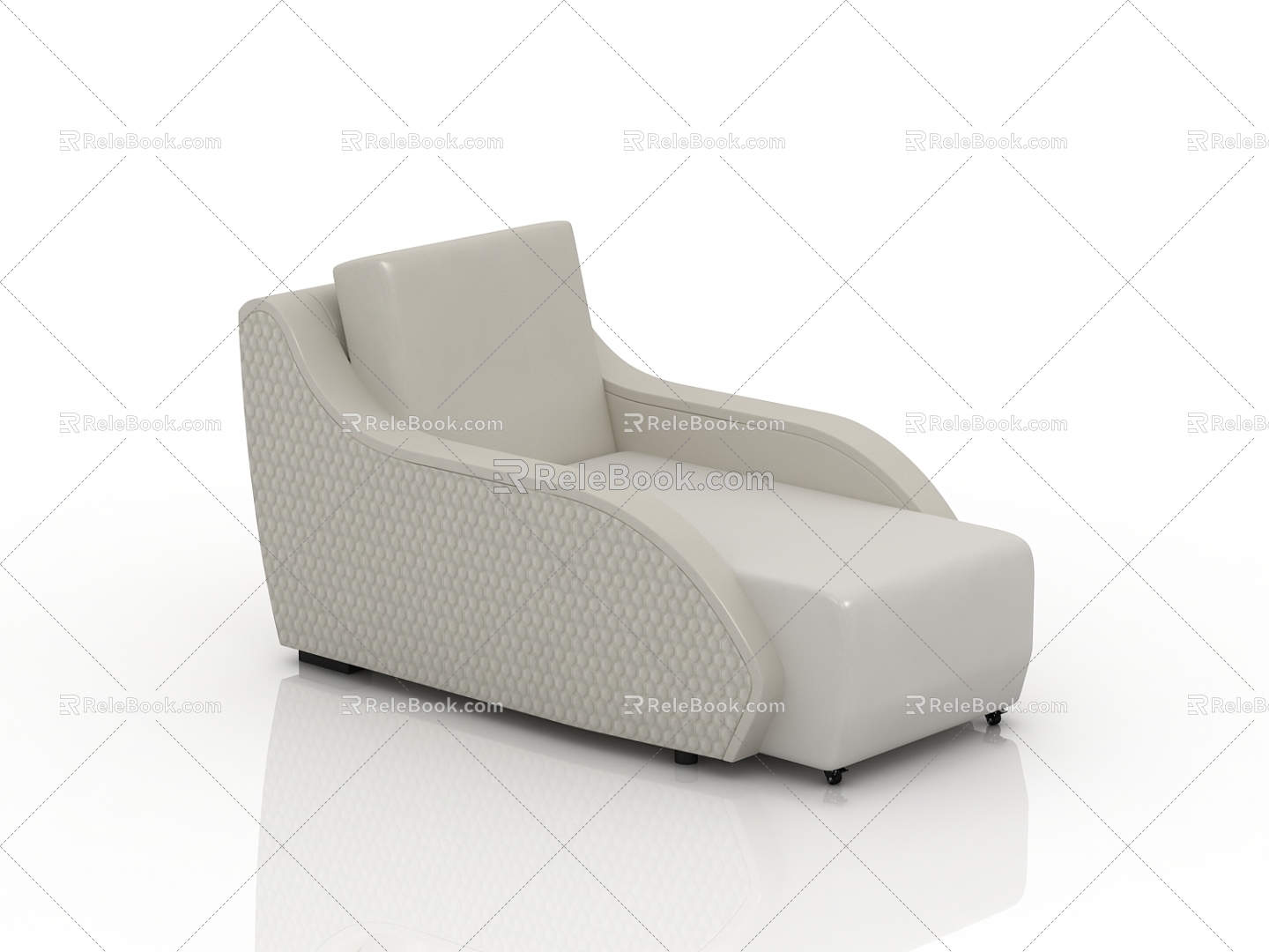 Modern massage bed 3d model