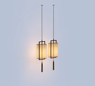 Chinese Chandelier 3d model