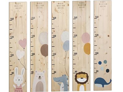 Modern height measurer children's measuring equipment children's height measurer model