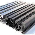 Aluminum Extrusion Profiles With Diverse Shapes And Colors For Industrial Use