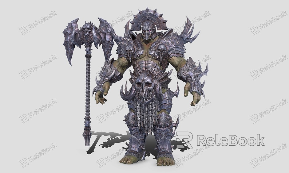 Horde Orc Warrior Orc Commander model