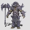 Horde Orc Warrior Orc Commander 3d model