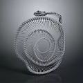 snake bone snake bone 3d model