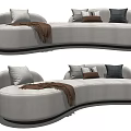 Modern Multiplayer Sofa 3d model