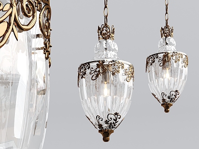 European Chandelier Glass Chandelier model