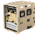 Industrial Equipment Rugged Case With Control Panel Multiple Ports Latches Handles And Waterproof Design