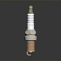 High Quality Spark Plug With Ceramic Insulator Metal Shell And Copper Electrode 3d model