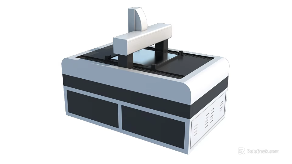 Industrial Laser Cutting Machine With High Precision Metal Cutting Table For Manufacturing 3d model 