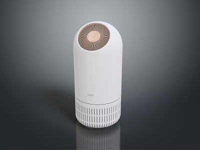 Levoit White Computer Device With Modern Sleek Design And Functional Features 3d model