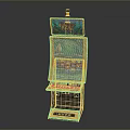 Game machine large game machine coin-operated game machine arcade digital accessories electronic accessories consumables 3d model