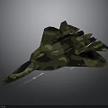 Advanced Aerospace Spacecraft With Camouflage Design For Cosmic Exploration