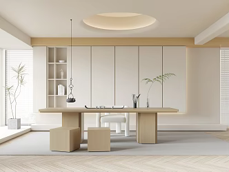 Modern Tea Room 3d model