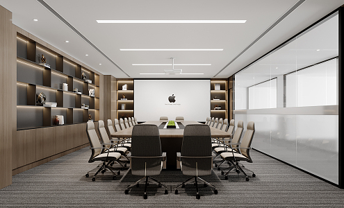 Modern Conference Room Large Conference Room 3d model