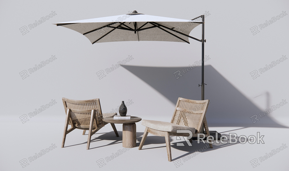 Quiet outdoor tables and chairs Outdoor leisure chairs model