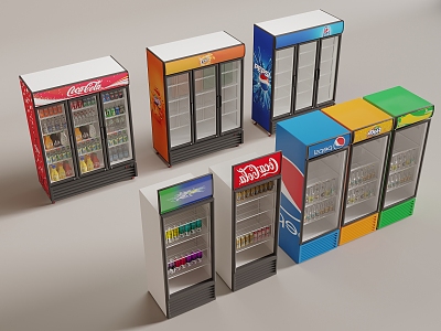 Cold Drink Cabinet model