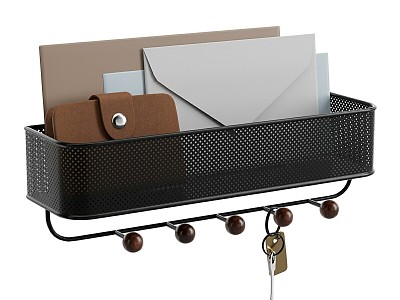 File Box Estique Entryway Organizer 3d model