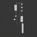 Industrial Equipment Setup With Storage Tanks Containers Pipes And Processing System
