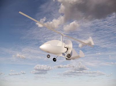 Blackbird Helicopter 3d model