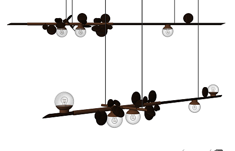 Modern Chandelier Decorative Chandelier 3d model