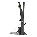 Professional Commercial Rowing Machines Featuring Green Handles And Stable Flywheel Structure