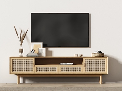 Nordic TV cabinet 3d model