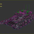 Modern Tank Sci-Fi Tank Future Tank Concept Tank 3d model