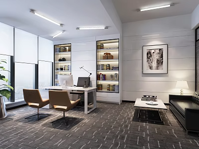 General Manager's Office Modern Office 3d model General Manager's Office Modern Office 3d model